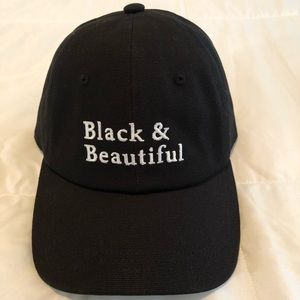 Black & Beautiful Natural Hair Baseball Cap